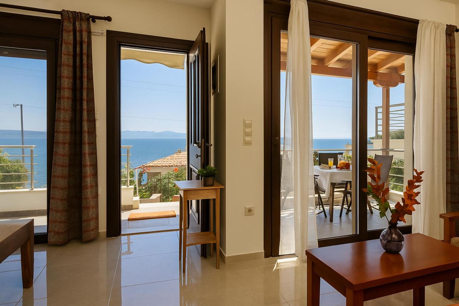 Seaside Getaway - Aelia Villa'S Dreamy Paradise Petalídhion Exteriér fotografie